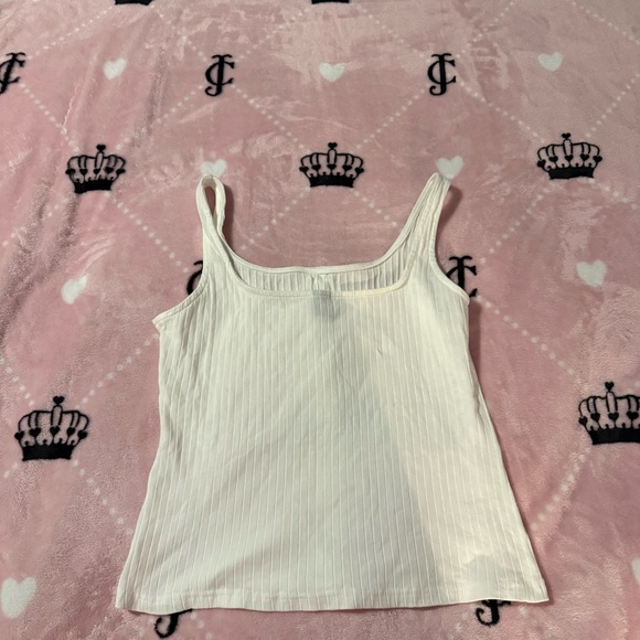 Shein Button Front Rib Knit Tank Top - Picture 3 of 4